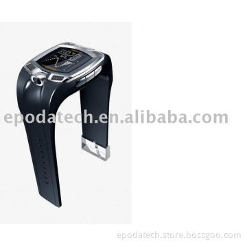 Triband Watch mobile phone + bluetooth headset free low price M810
